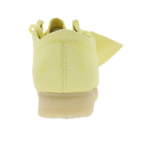 Clarks Originals Wallabee Yellow Men\'s Suede Shoe Moccasins Sz 9.5 US EU 41 main image 9